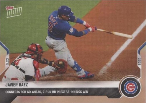 2021 Topps Now - Javier Báez #266