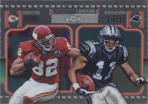 2010 Topps Chrome Brandon LaFell Dwayne Bowe #CGL-BL