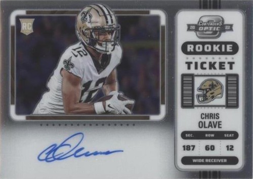 2022 Panini Contenders Optic Chris Olave #109