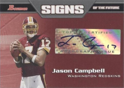 2005 Bowman Jason Campbell #SF-JC