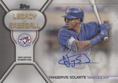2019 Topps - Yangervis Solarte #LBA-YS