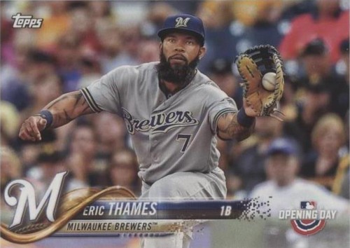 2018 Topps Opening Day - Eric Thames #172
