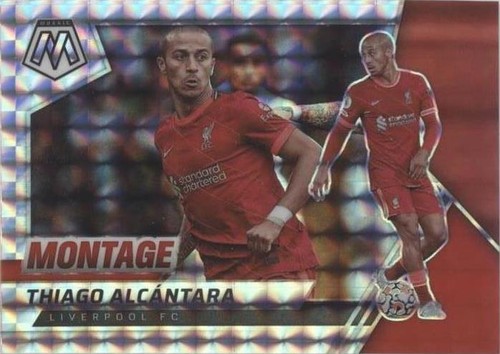 2021-22 Panini Mosaic Premier League Thiago Alcântara #18