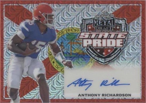 2022 Leaf Metal Draft Anthony Richardson #SP-AR1
