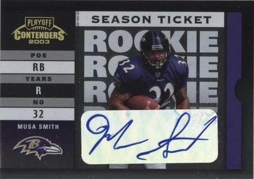 2003 Playoff Contenders Musa Smith #139
