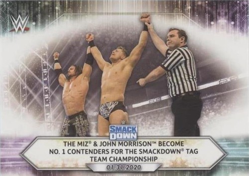 2021 Topps WWE - John Morrison The Miz #12