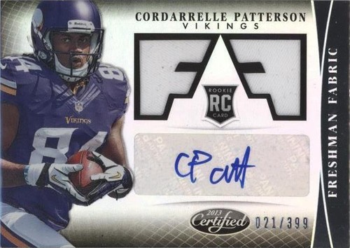 2013 Panini Certified Cordarrelle Patterson #304