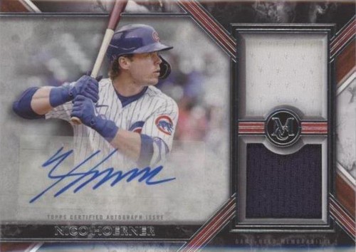 2022 Topps Museum Collection - Nico Hoerner #SWDRA-NH