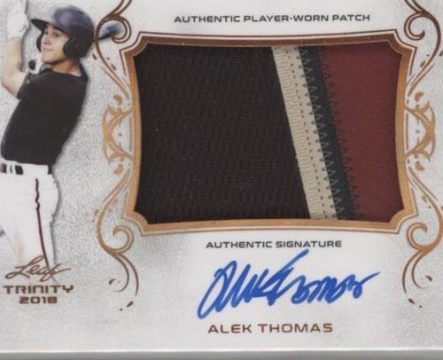 2018 Leaf Trinity - Alek Thomas #PA-AT1