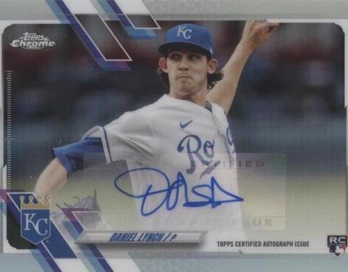 2021 Topps Chrome Update Series - Daniel Lynch #CUSA-DL