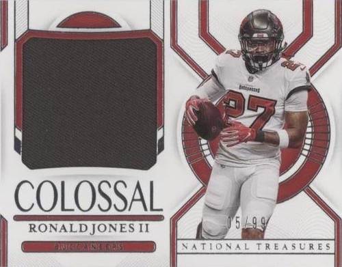 2020 Panini National Treasures Ronald Jones II #CM-RJ