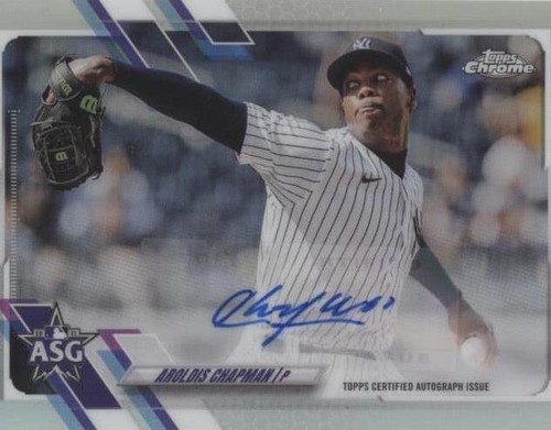 2021 Topps Chrome Update Series - Aroldis Chapman #ASGA-AC