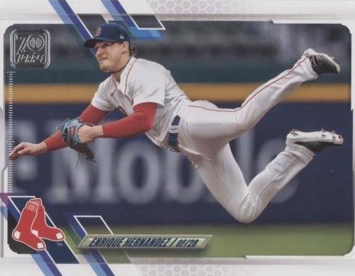 2021 Topps #465 Enrique Hernandez Advanced Stat #/300 | eBay