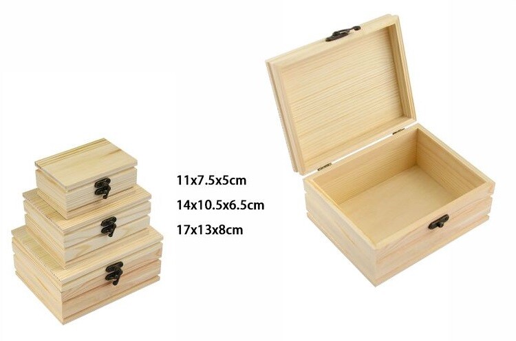 3 Scatole In Legno Decoupage Portagioie Matrioska Scatola Cofanetto 74013a dfh