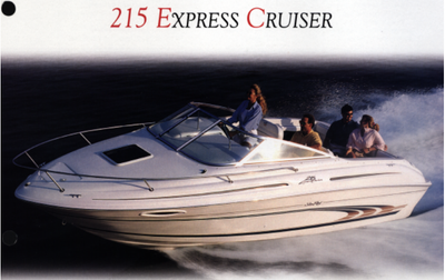 Sea Ray 215 Express Cruiser (NEW ENGINE!)