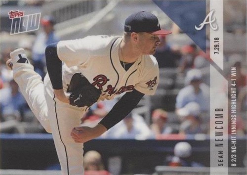 2018 Topps Now - Sean Newcomb #521
