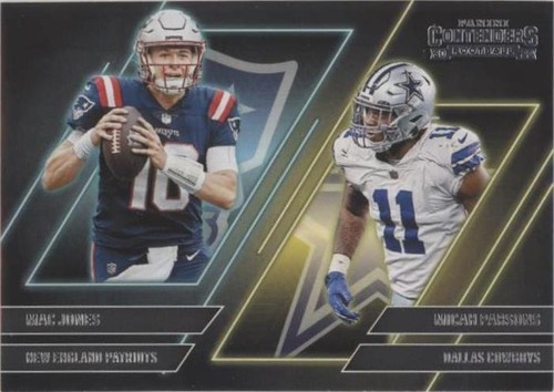 2022 Panini Contenders Mac Jones Micah Parsons #CS-JP