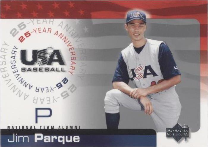 2004 Upper Deck USA Baseball 25-Year Anniversary - Jim Parque #USA-142