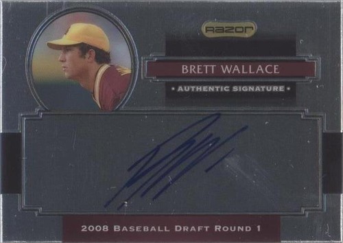 2008 Razor Signature Series Metal - Brett Wallace #AU-BW