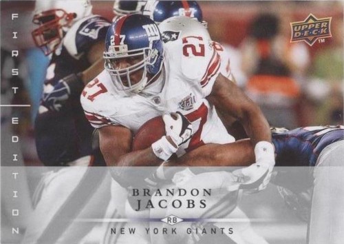 2008 Upper Deck First Edition Brandon Jacobs #98