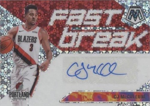 2019-20 Panini Mosaic - C.J. McCollum #FB-CJM