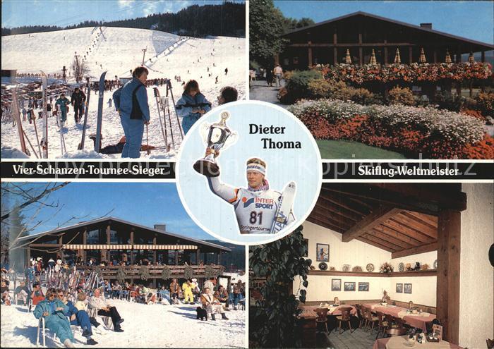 72521329 Ski-Flugschanze Vier-Schanzen-Tournee Skiflug-Weltmeister Dieter Thoma 