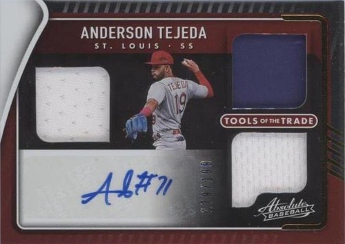 2022 Panini Absolute - Anderson Tejeda #TT3S-AT