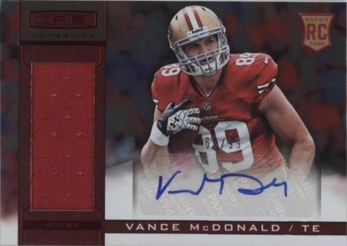2013 Panini Rookies & Stars Longevity Vance McDonald #239