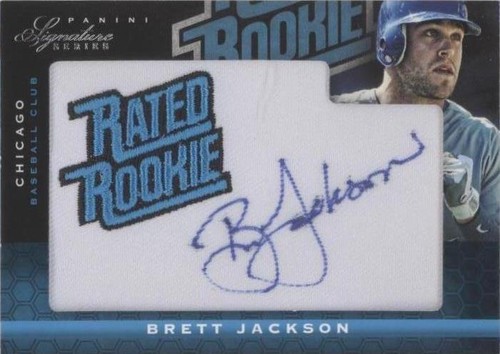 2012 Panini National Treasures - Brett Jackson #154
