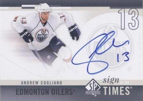 2010-11 SP Authentic - Andrew Cogliano #SOT-AC