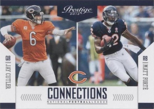 2012 Playoff Prestige Jay Cutler Matt Forte #24