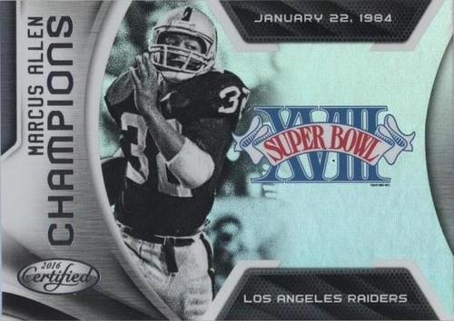 2016 Panini Certified Marcus Allen #6