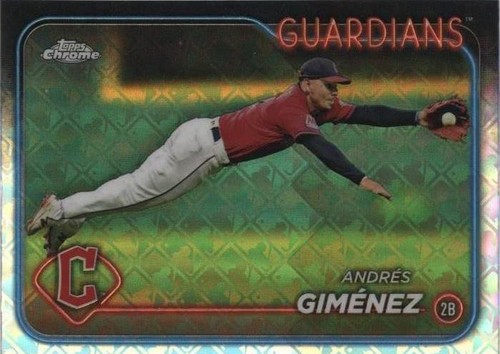2024 Topps Chrome Logofractor Edition - Andres Gimenez #259