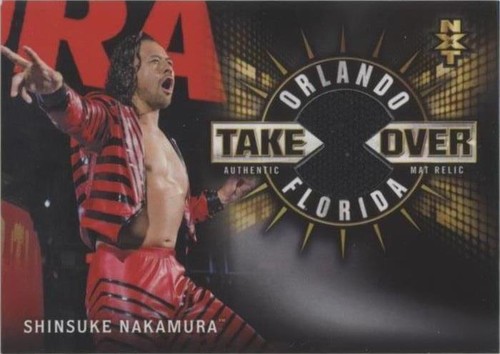 2018 Topps WWE Road to Wrestlemania - Shinsuke Nakamura #MR-SN