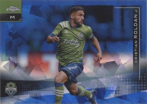 2021 Topps Chrome MLS Sapphire Edition Cristian Roldan #18