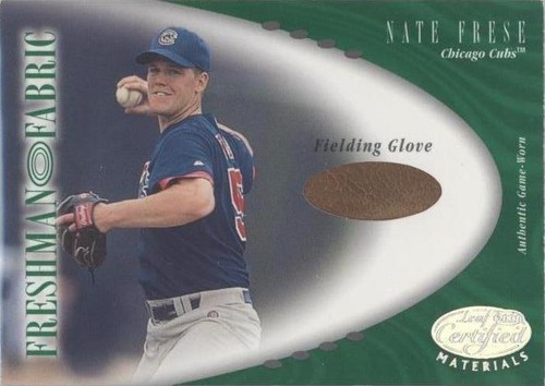 2001 Leaf Certified Materials - Nate Frese #114
