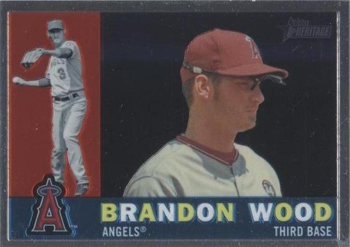 2009 Topps Heritage - Brandon Wood #CHR131