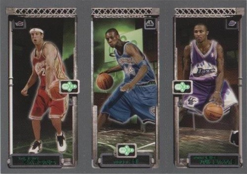 2003-04 Topps Rookie Matrix - Jason Kapono/Ndudi Ebi/Mo Williams #143-135-140