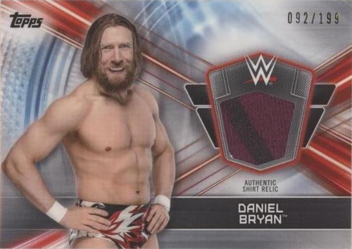 2019 Topps WWE Road to Wrestlemania - Daniel Bryan #SR-DB