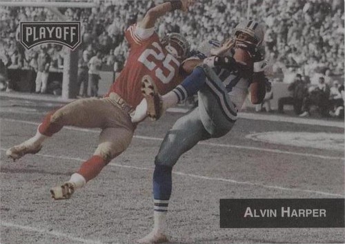 1993 Playoff Alvin Harper #206