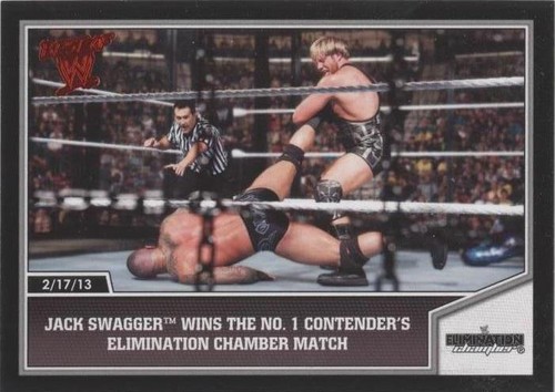 2013 Topps Best of WWE - Jack Swagger #87