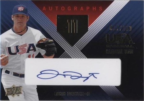 2008 Upper Deck USA Baseball National Teams - Logan Forsythe #LFE-6
