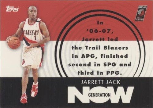 2007-08 Topps - Jarrett Jack #GN19