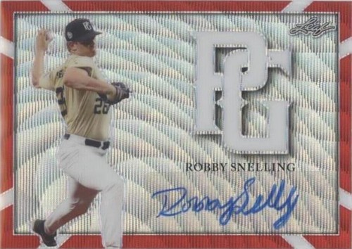 2021 Leaf Perfect Game National Showcase - Robby Snelling #BA-RS1