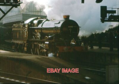 PHOTO  GWR KING GEORGE V PADDINGTON ECHOES ONCE AGAIN TO THE HISS OF LIVE STEAM