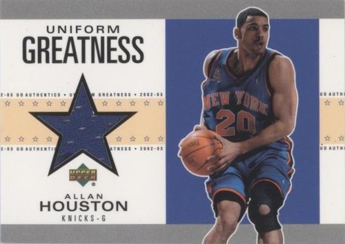 2002-03 Upper Deck UD Authentics - Allan Houston #AL-U