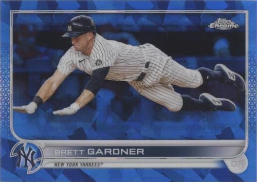 2022 Topps Chrome Sapphire Edition - Brett Gardner #49