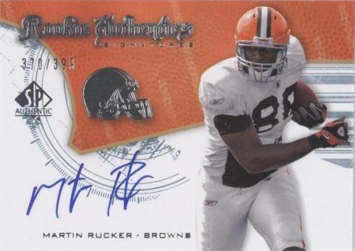 2008 SP Authentic Martin Rucker #265
