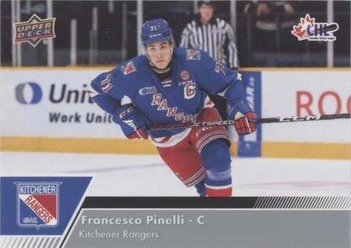 2022-23 Upper Deck CHL - Francesco Pinelli #95