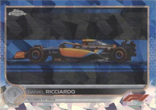 2022 Topps Chrome Sapphire Edition Formula 1 - Daniel Ricciardo #120